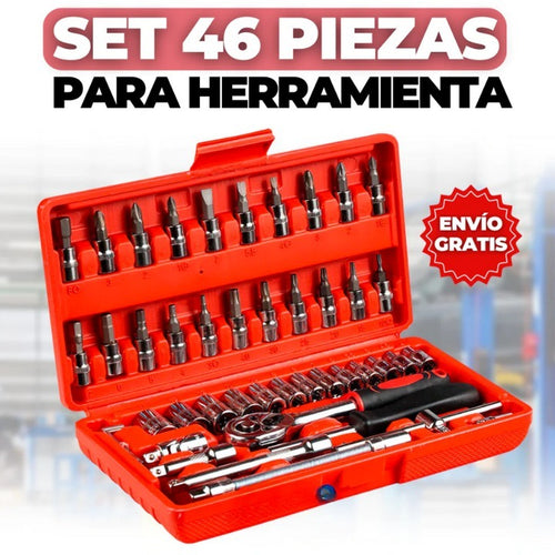 Set 46 Piezas De Herramientas JACARANANDA
