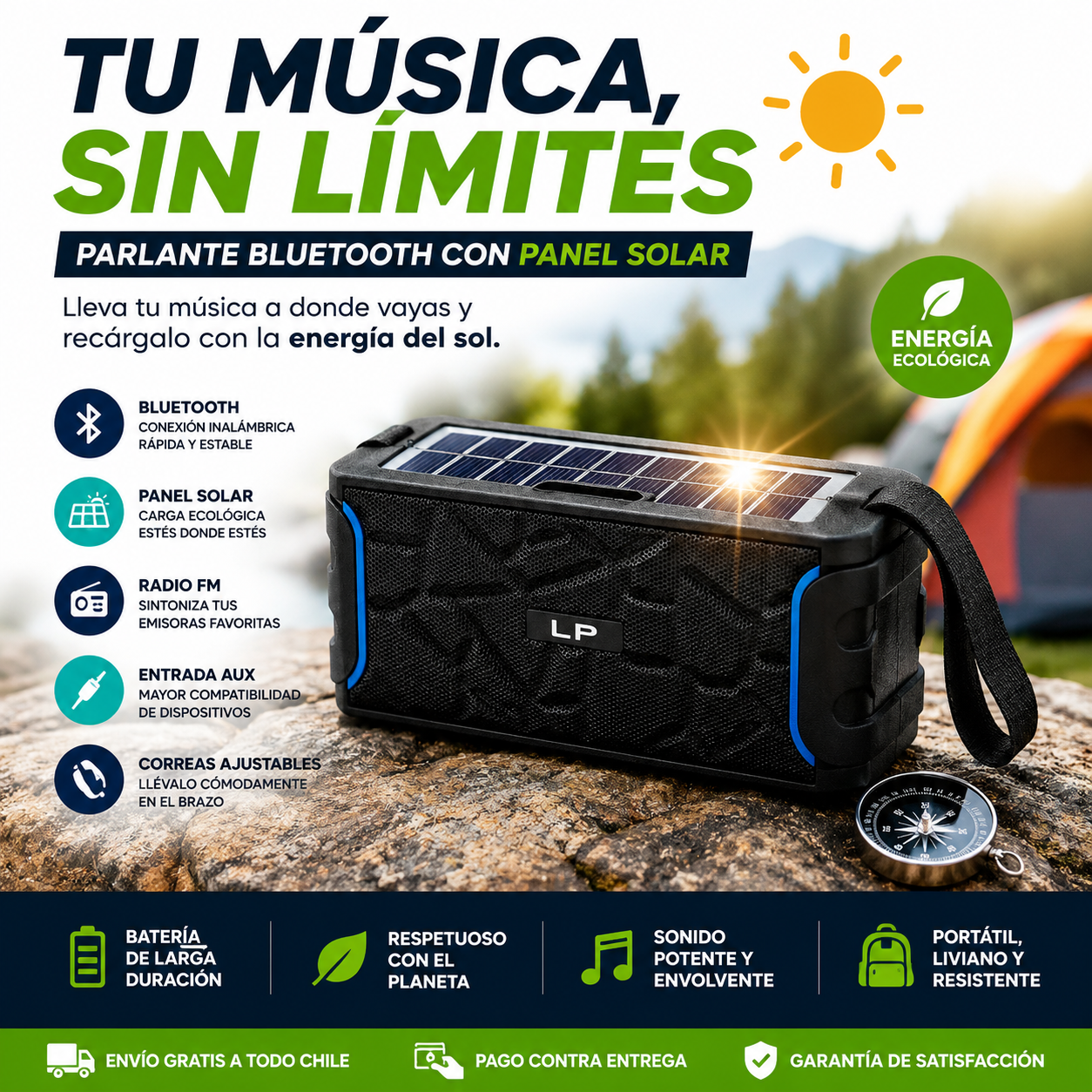 Nunca más te quedes sin música por FALTA de batería